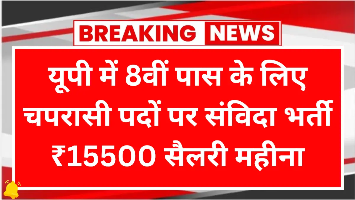 UP Peon Vacancy 2026